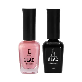 IQ BEAUTY 016 лак для ногтей укрепляющий с биокерамикой / Nail polish PROLAC + bioceramics 12.5 мл, фото 4