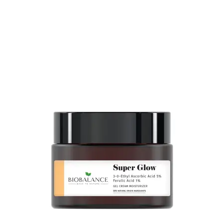 BIOBALANCE Гель-крем для лица с аскорбиновой кислотой 5% + феруловой кислотой 1% / SUPER GLOW GEL CREAM 50 мл - 1