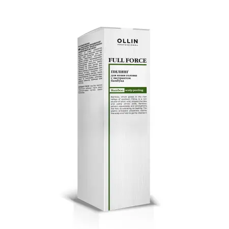 OLLIN PROFESSIONAL Пилинг для кожи головы с экстрактом бамбука / Ollin Full Force 80 мл - 2