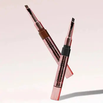 YU.R Карандаш для бровей, темный шоколад / Drawing Eye Brow Dark chocolate 2,5 мл, фото 4