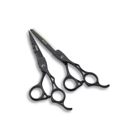 MUSTANG PROFESSIONAL (США) Набор ножниц Mustang Professional RAZOR NP07 Чёрный 6,0 дюйм - 1