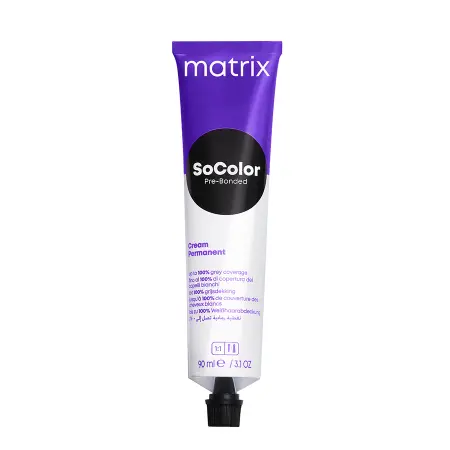 MATRIX 504N краситель перманентный аммиачный, шатен / SoColor Pre-Bonded 90 мл - 2