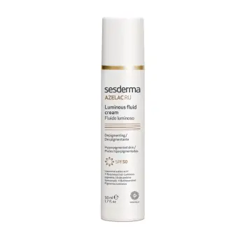Эмульсия для сияния кожи лица СЗФ 50 / AZELAC RU Luminous Fluid Cream SPF 50 50 мл