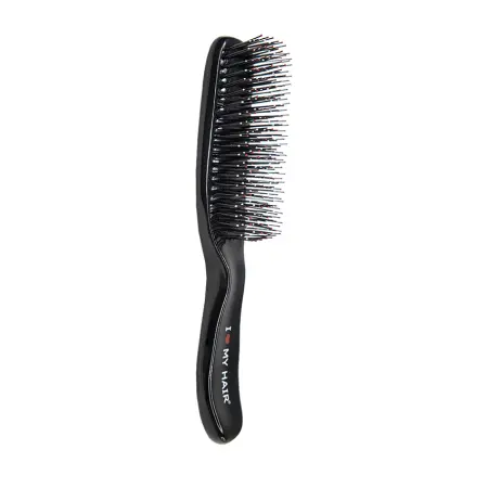 I LOVE MY HAIR Щетка парикмахерская для волос Spider Classic 1501, черная глянцевая M - 2