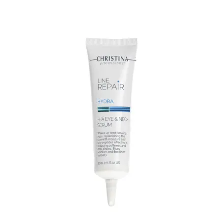 CHRISTINA Сыворотка для кожи вокруг глаз и шеи с гиалуроновой кислотой / Line Repair Hydra Ha Eye & Neck Serum 30 мл - 1
