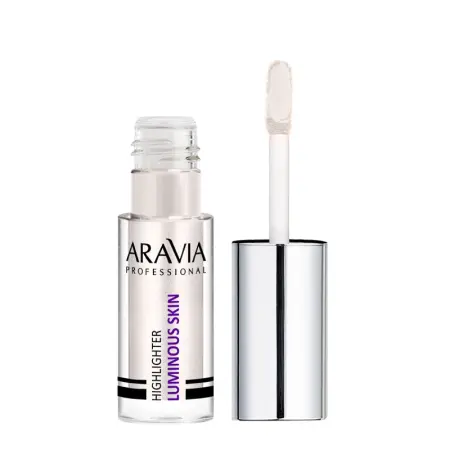 ARAVIA Professional Хайлайтер жидкий кремовый для лица и тела, 02 / highlighter LUMINOUS SKIN 5 мл - 3