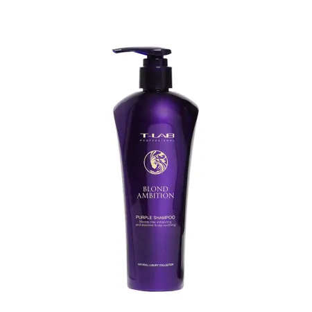 T-LAB PROFESSIONAL Шампунь для светлых и обесцвеченных волос / BLOND AMBITION Purple Shampoo 300 мл - 1