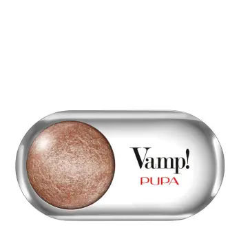 PUPA Тени запеченные сияющие, 402 розовое золото / VAMP! WET&DRY 1 гр, фото 1