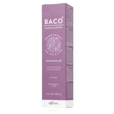KAARAL 1.10 краска для волос, сине-черный / BACO COLOR 100 мл - 3
