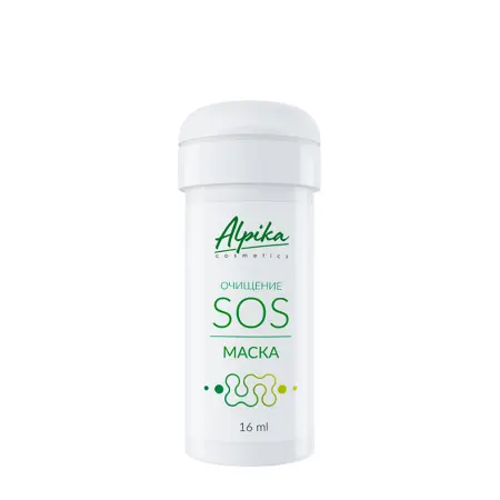 АЛЬПИКА Маска порошковая для лица SOS-очищение 16 мл - 1