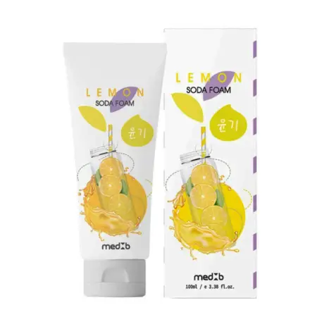 MED:B Пенка для умывания с пищевой содой и лимоном / Med B Lemon Soda Foam 100 мл - 3