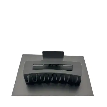 IWOU PROFESSIONAL Краб для волос средний Прямоугольник черный 1шт, фото 2