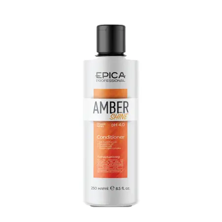 EPICA PROFESSIONAL Кондиционер для восстановления и питания волос / Amber Shine Organic 250 мл - 3