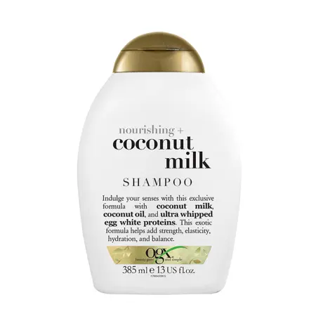 OGX Шампунь питательный с кокосовым молоком / Nourishing Coconut Milk Shampoo 385 мл - 1