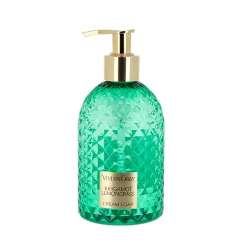 Крем-мыло, зеленый бергамот / Cream Soap Gemstone Green Bergamot 300 мл