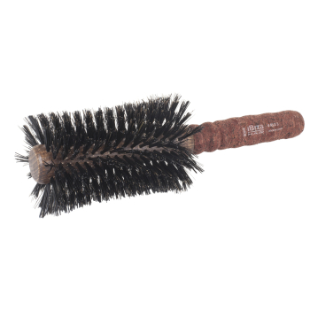 IBIZA HAIR Щетка вогнутая для укладки волос, диаметр 80 мм (красное пробковое дерево), фото 3
