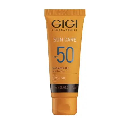 GIGI Крем увлажняющий защитный антивозрастной SPF 50 / SUN CARE 75 мл - 1