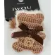 IWOU PROFESSIONAL Резинка для волос Мишка коричневый 1шт, фото 2