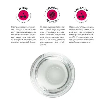 ARAVIA Professional Шампунь с малиновым уксусом и трегалозой / Hair System Raspberry Vinegar Shampoo 420 мл - 4