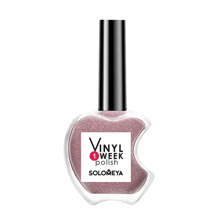 SOLOMEYA 10 лак недельный для ногтей / One Week Vinyl Polish Rose Quartz 13 мл - 1