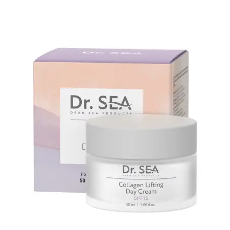 DR. SEA Крем-лифтинг дневной коллагеновый SPF15 / Dr.Sea 50 мл - 2