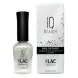 IQ BEAUTY Покрытие финишное для лака профессиональное с поталью глянцевое, серебро / PROLAC+bioceramics Potal glossy top Silver 12.5 мл, фото 2
