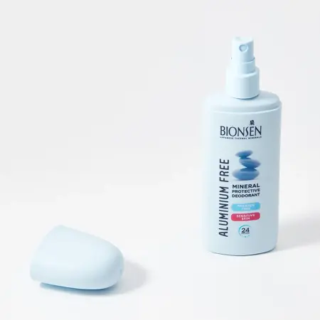 BIONSEN Дезодорант минеральная защита / Alu-Free Mineral Protective Deodorant Sensitive Skin 100 мл - 2