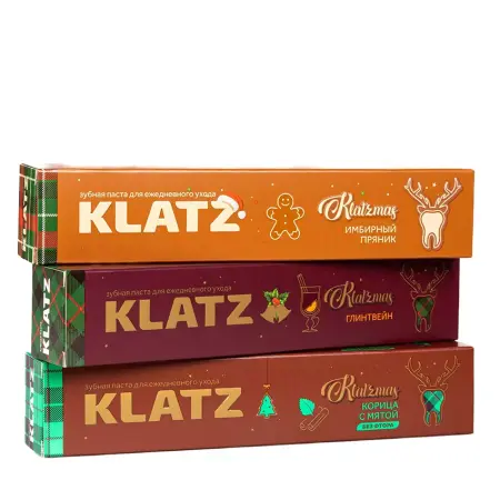 KLATZ Паста зубная Корица с мятой / KLATZmas 75 мл - 6