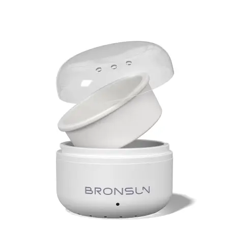 BRONSUN Набор для депиляции бровей с мини-воскоплавом / MINI WAX HEATER KIT - 4