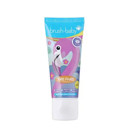 BRUSH-BABY Паста зубная детская от 3-х лет, мультифрукт / Brush Baby 50 мл - 1