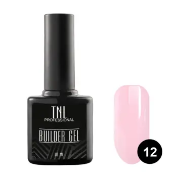 TNL Professional Гель камуфлирующий для моделирования ногтей, 12 бледно-розовый / Builder Gel 10 мл, фото 1