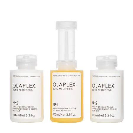 OLAPLEX Набор стилиста: восстановление и защита волос (концентрат-защита 100 мл + коктейль-фиксатор 2*100 мл) Traveling Stylist Kit - 3