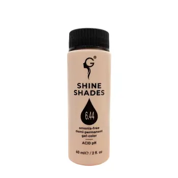 GERA Professional 6.44 гель-краситель для волос без аммиака / Shine Shades 60 мл, фото 2