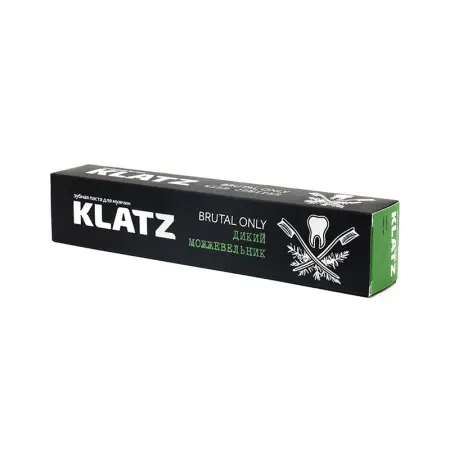 KLATZ Паста зубная для мужчин Дикий можжевельник / BRUTAL ONLY 75 мл - 2