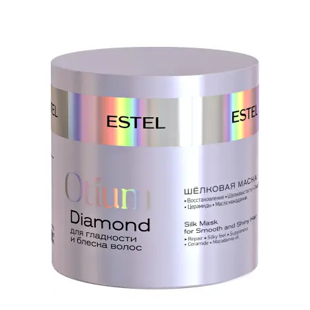 ESTEL PROFESSIONAL Маска шелковая для гладкости и блеска волос / OTIUM DIAMOND 300 мл - 1