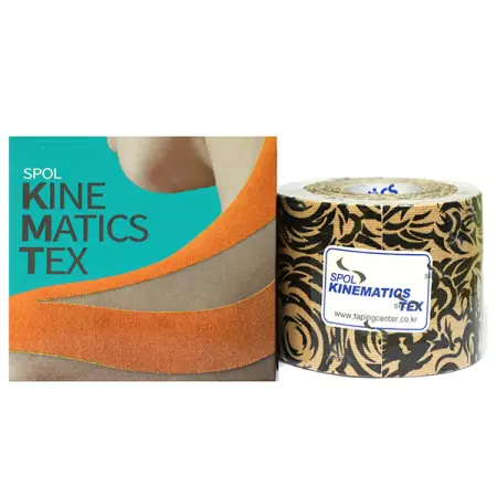 SPOL Кинезио тейп бежевый 5 см х 5 м SPOL TAPE Tatoo - 2
