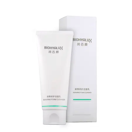 BIOHYALUX Пенка очищающая с восстанавливающим эффектом / Biohyalux Repairing Foam Cleanser 100 гр - 2