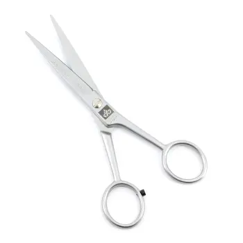 DEWAL PROFESSIONAL Ножницы парикмахерские прямые с микронасечками 5,5 (серебристые кольца), фото 2