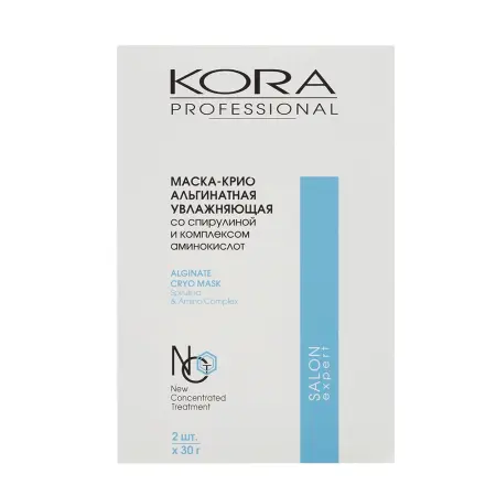 KORA Маска-крио альгинатная увлажняющая / Kora Professional 2*30 гр - 1