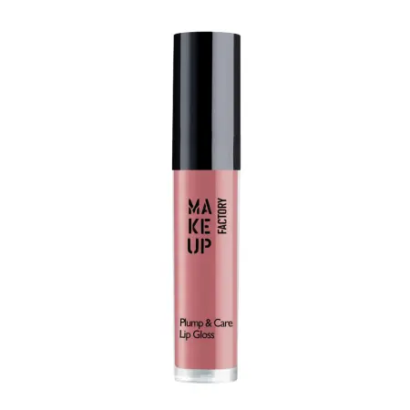 MAKE UP FACTORY Блеск для губ, 14 леденец / Plump & Care Gloss 4 мл - 1