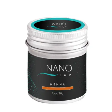NANO TAP Хна для бровей в баночке, рыжий / NanoTap foxy 10 гр - 1