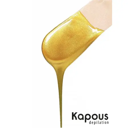 KAPOUS Воск жирорастворимый Gold / Depilation 100 мл - 2