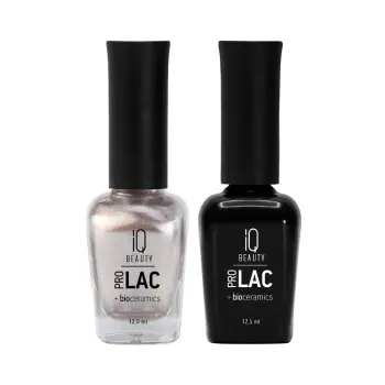 IQ BEAUTY 036 лак для ногтей укрепляющий с биокерамикой / Nail polish PROLAC + bioceramics 12.5 мл, фото 4