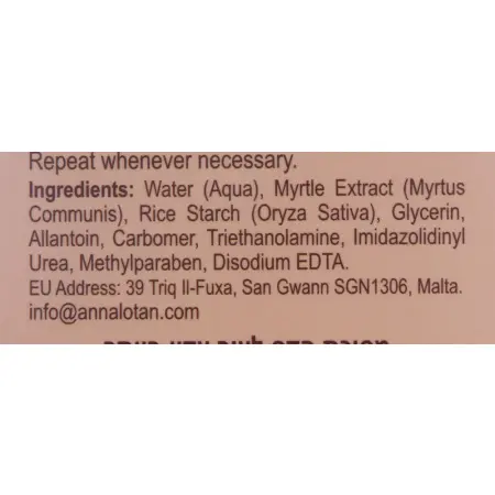 ANNA LOTAN Маска Миртовая / Myrtle Mask ALODEM 60 мл - 4