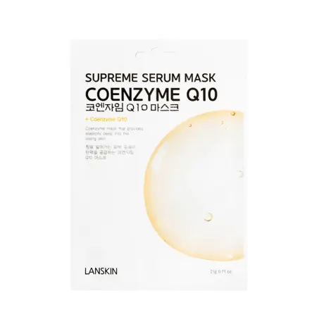 LANSKIN Маска тканевая с коэнзимом Q10 / LanSkin 21 гр - 1