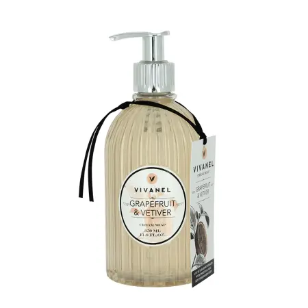 VIVANEL Крем-мыло, грейпфрут и ветивер / Cream Soap Grapefruit&Vetiver 350 мл - 1