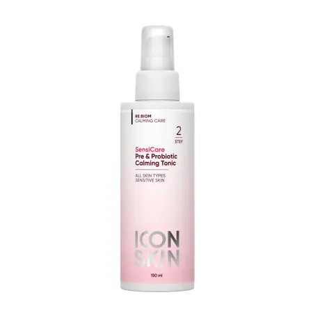 ICON SKIN Тоник успокаивающий с комплексом пре- и пробиотиков / SENSICARE 150 мл - 1
