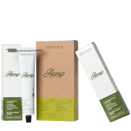 SELECTIVE PROFESSIONAL Набор для волос (шампунь 100 мл + кондиционер 100 мл) WATERLESS HEMP - 1