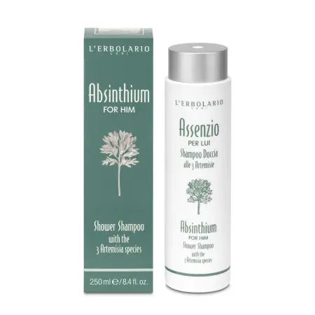 LERBOLARIO Шампунь и гель для душа для мужчин / Absinthium for Him Shower Shampoo 250 мл - 2