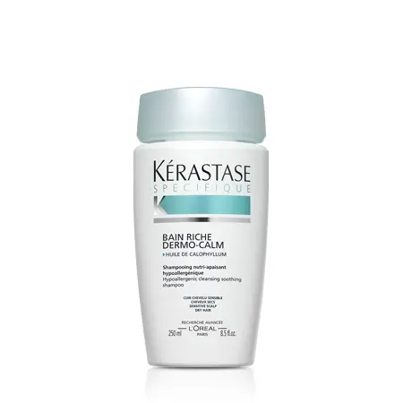 KERASTASE Шампунь-ванна для чувствительной кожи головы и сухих волос Дермокалм Риш / СПЕСИФИК 250 мл - 1